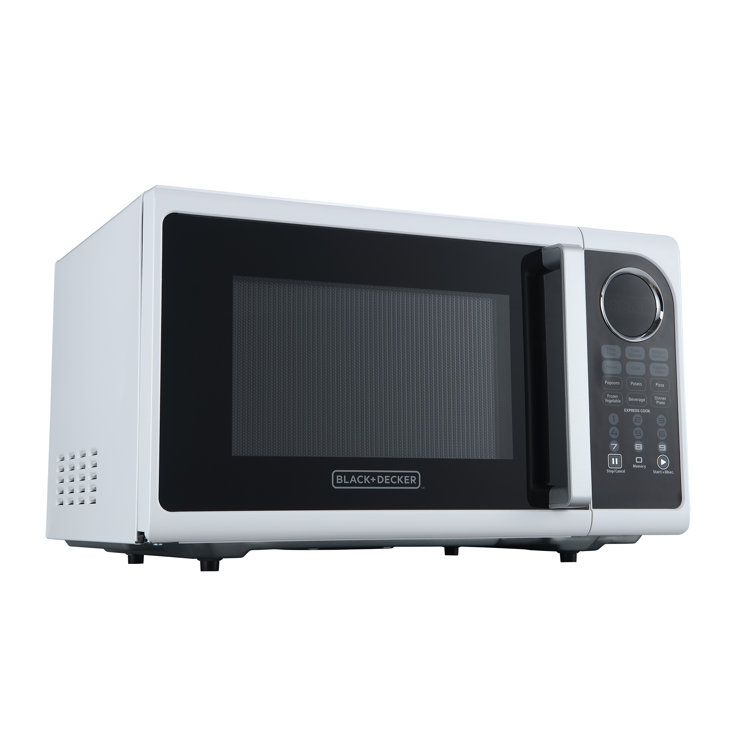 Black + Decker 19.1'' 0.9 Cubic Feet cu. ft. Countertop Microwave
